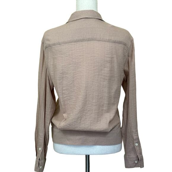 Reiss Junie top, blush, small, understated, classic, elegant, minimalist - Picture 3 of 6